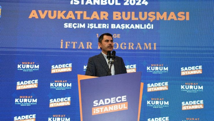 Murat Kurum’dan genç avukatlara müjde: Ofisini kuracaklara 100 bin TL destek vereceğiz