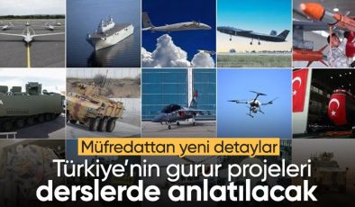 Bakan Tekin’den yeni müfredata ilişkin bilgiler: Türkiye’nin gurur projeleri de yer alacak